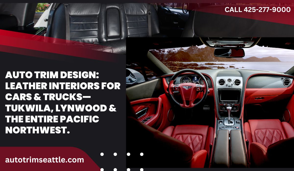 Auto Trim Design: Leather Interiors for Cars & Trucks