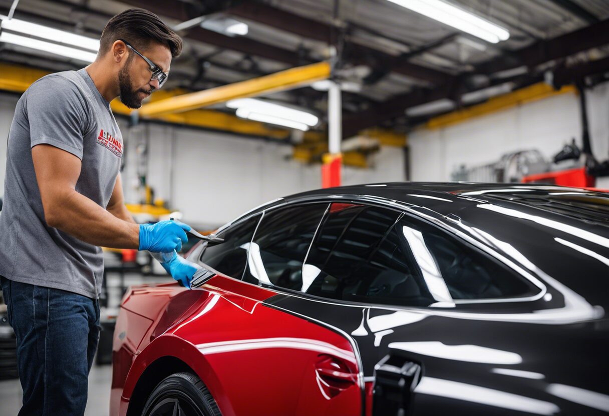 The Installation Process of Llumar Paint Protection