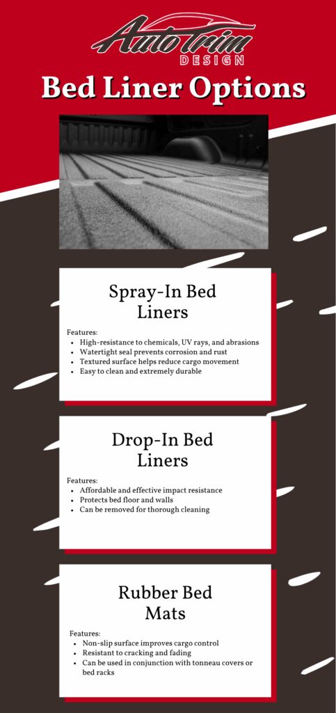 Bed Liner Options We Offer