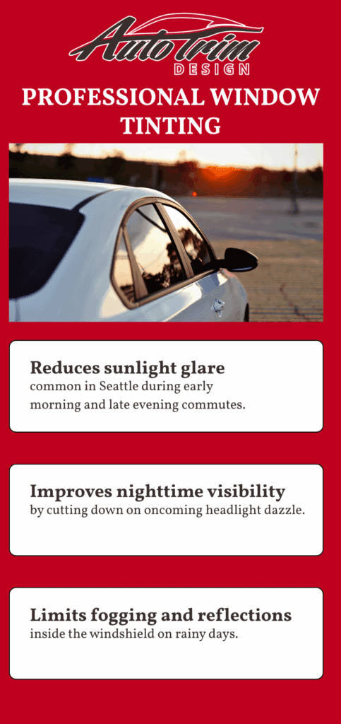 Professional window tinting